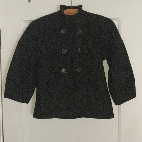 BCBG MaxAzria Cropped Black Jacket, sz XS - Picture 2 of 9